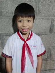 A child in a uniform